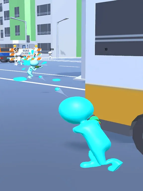 ภาพหน้าจอของ Painter Shooter - Crowd City iPad 