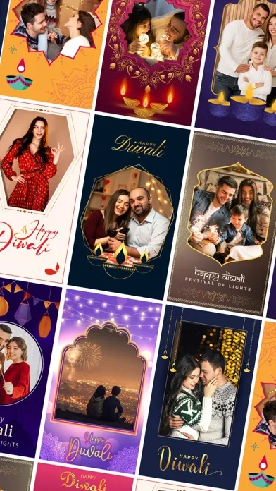 ภาพหน้าจอของ Diwali Photo Frames - Editor