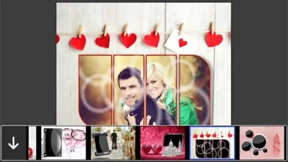 ภาพหน้าจอของ 3D Heart Photo Frame - Amazing Picture Frames & Photo Editor