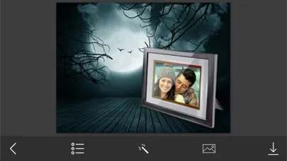 3D Moonlight Photo Frame - Amazing Picture Frames & Photo Editor应用截图
