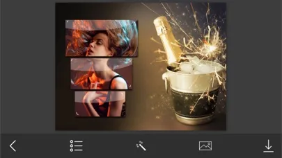 Zrzuty ekranu Bottle & Glass Photo Frame - Amazing Picture Frames & Photo Editor