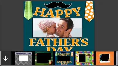 Zrzuty ekranu Father's Day Photo Frame - Amazing Picture Frames & Photo Editor