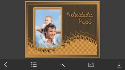 Zrzuty ekranu Father's Day Photo Frame - Amazing Picture Frames & Photo Editor