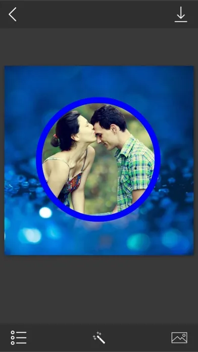 Ảnh chụp màn hình của Glitter Photo Frame - Amazing Picture Frames & Photo Editor