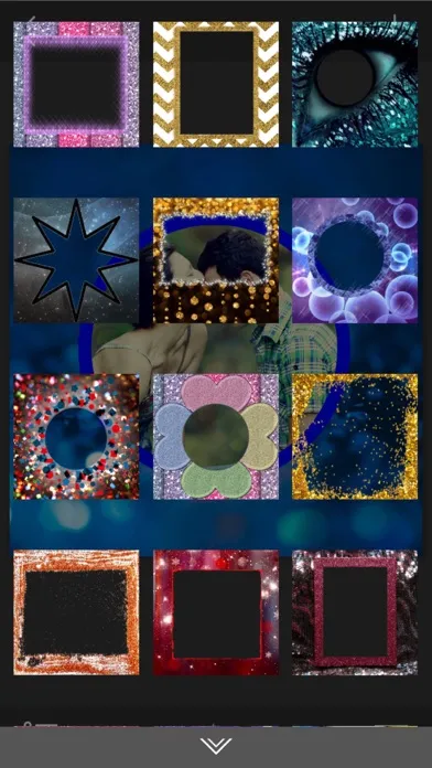 Ảnh chụp màn hình của Glitter Photo Frame - Amazing Picture Frames & Photo Editor