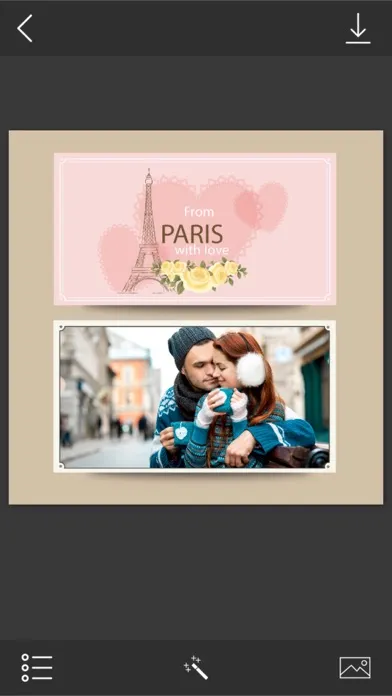 ภาพหน้าจอของ Paris Photo Frame - Romantic Picture Frames & Photo Editor