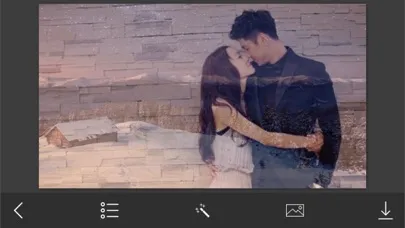 Snow Effect Photo Frame - Amazing Picture Frames & Photo Editor 스크린샷