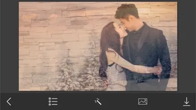 Snow Effect Photo Frame - Amazing Picture Frames & Photo Editor 스크린샷