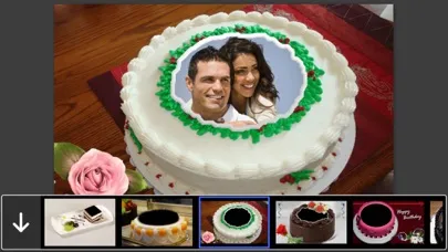 Cake Photo Frames - Instant Frame Maker & Photo Editor Screenshots