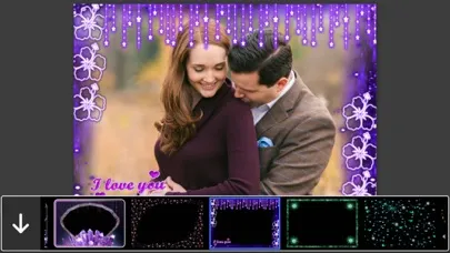 Glitter Photo Frames - Instant Frame Maker & Photo Editor Screenshots