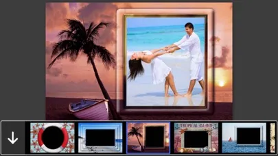 HoneyMoon Beach Photo Frames - Decorate your moments with elegant photo frames Ekran Görüntüleri