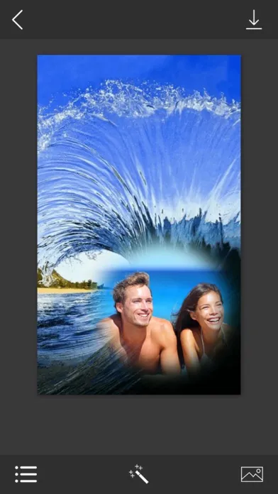 Ocean Wave Photo Frames - Elegant Photo frame for your lovely moments سکرین شاٹس