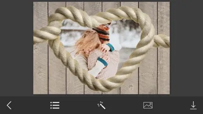 Screenshot di Special Valentine Photo Frames - Instant Frame Maker & Photo Editor