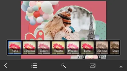 Screenshot di Special Valentine Photo Frames - Instant Frame Maker & Photo Editor