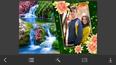 Waterfall Photo Frames - Elegant Photo frame for your lovely moments应用截图