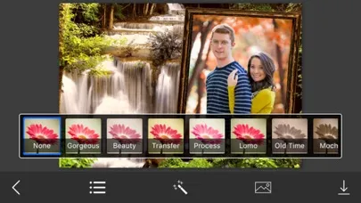 Waterfall Photo Frames - Elegant Photo frame for your lovely moments应用截图