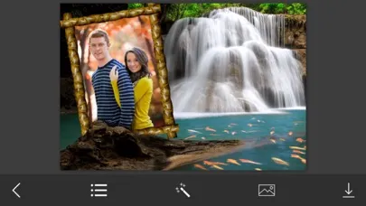 Waterfall Photo Frames - Elegant Photo frame for your lovely moments应用截图