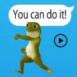Animated Dancing Frog Chating