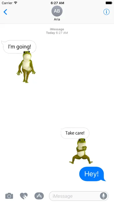 Animated Dancing Frog Chating 스크린샷