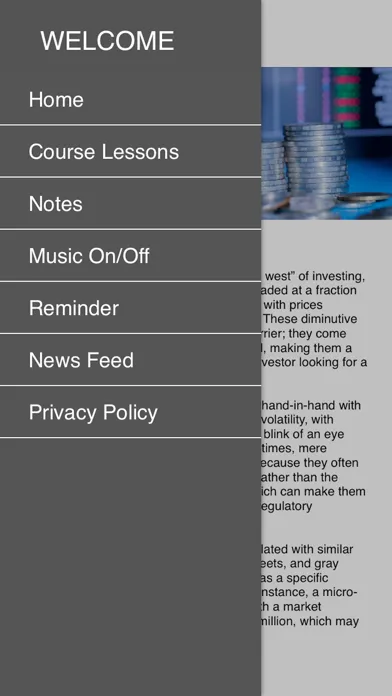 Ảnh chụp màn hình của Penny Stocks New Trader School