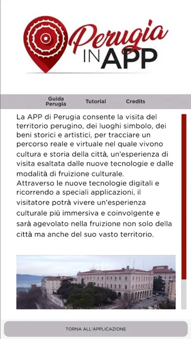 Perugia InApp Screenshots