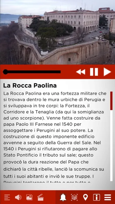 Perugia InApp Screenshots