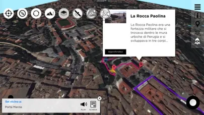 Perugia InApp Screenshots