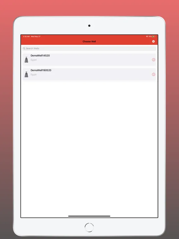 PetroServices DCC Mobile iPad  スクリーンショット