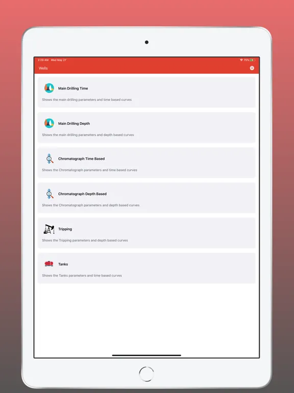 PetroServices DCC Mobile iPad  スクリーンショット