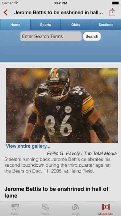 Zrzuty ekranu TribLIVE Radio SportsTalk & News by Pittsburgh Tribune-Review - Trib Total Media