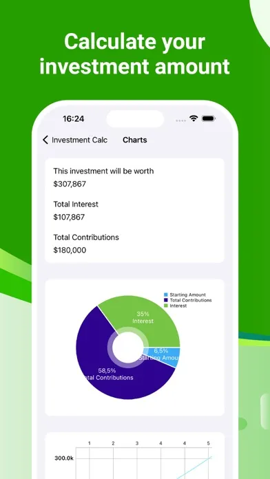Ảnh chụp màn hình của Investment Calculator - Calc