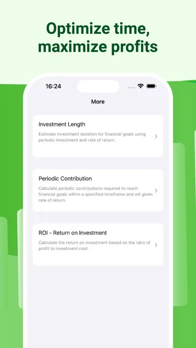 Ảnh chụp màn hình của Investment Calculator - Calc