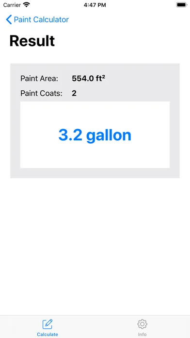 Paint Calculator - Estimator স্ক্রিনশট
