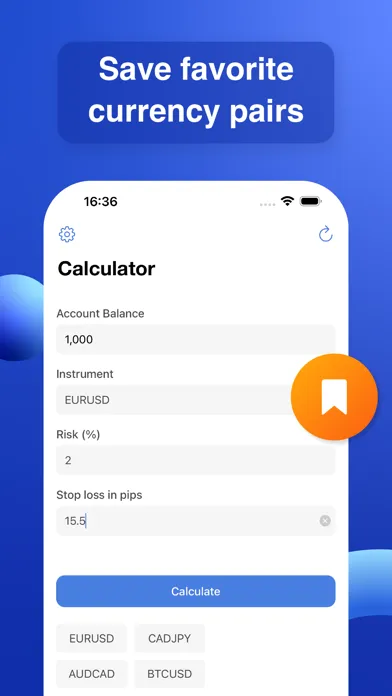 Position Size Calculator: Fx Screenshots