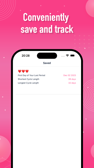 Safe Days Calculator - Control应用截图