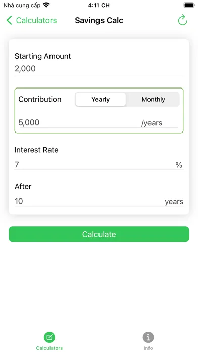 Savings Calculator: Plan, Goal स्क्रीनशॉट