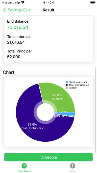 Savings Calculator: Plan, Goal स्क्रीनशॉट