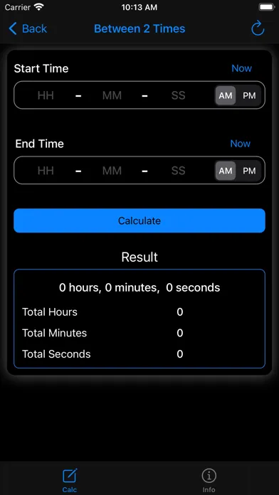 Time Calculator: Add, Subtract Screenshots