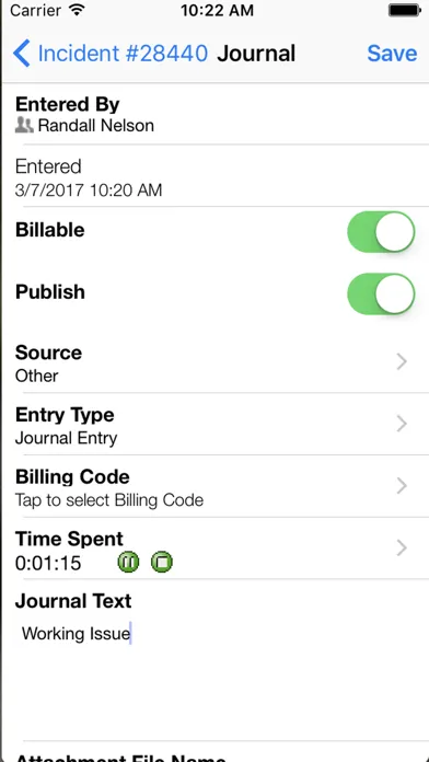 PhaseWare Tracker Mobile应用截图