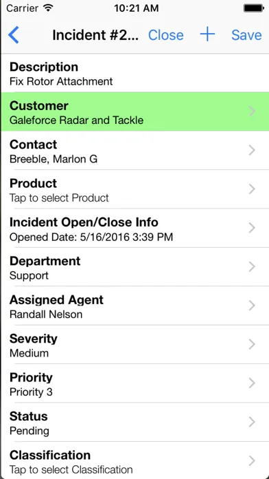 PhaseWare Tracker Mobile应用截图