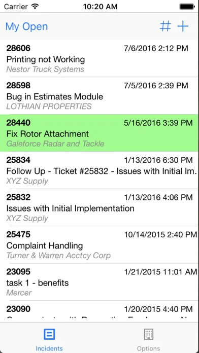 PhaseWare Tracker Mobile应用截图