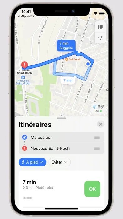 Zrzuty ekranu Velomagg - Vélos à Montpellier