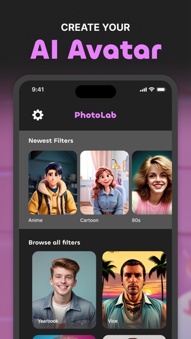 PhotoLab - AI Photo Editor Pro應用截圖