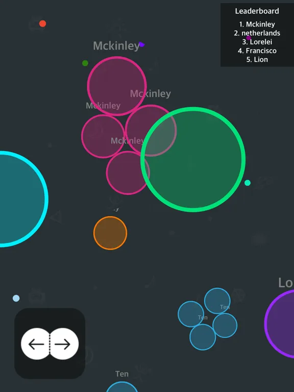 Hungry Dot: Super Balls Dash iPad  스크린샷