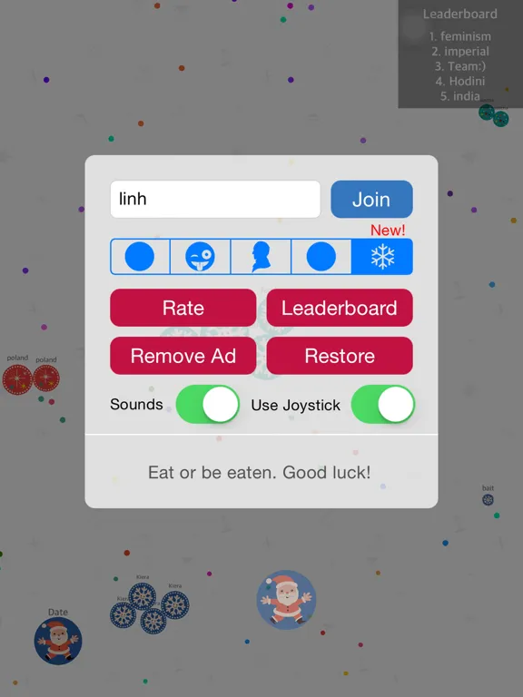 Hungry Dot: Super Balls Dash iPad  스크린샷