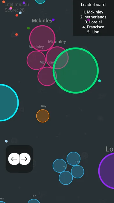 Hungry Dot: Super Balls Dash 스크린샷
