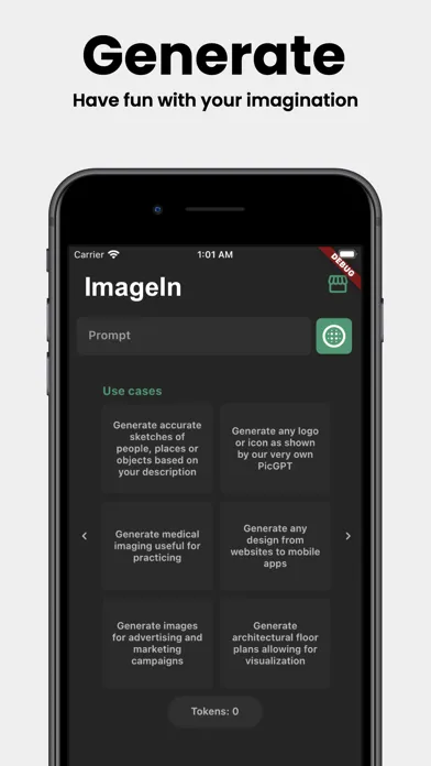 ImageIn: Create with AI应用截图