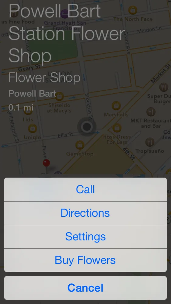 Capturas de tela do Buy Flowers
