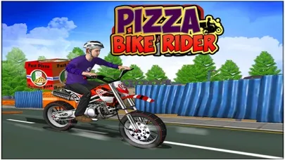 Bike Rider Pizza Delivery Game سکرین شاٹس