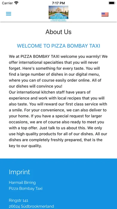 Pizza Bombay Taxi स्क्रीनशॉट